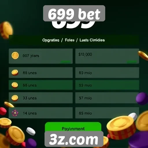 Opções de pagamento disponíveis na 699 bet